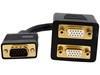 StarTech.com VGA to 2x VGA Video Splitter Cable – M/F (0.3m)