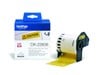 Brother DK Labels DK-22606 (62mm x 15.2m) Continuous Yellow Film Tape