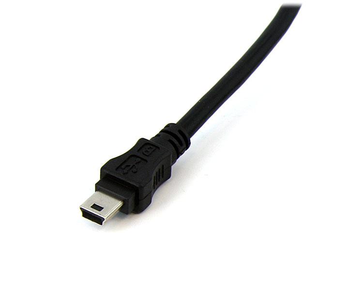 USB Y Cable for External Hard Drive USB A to Mini B (0