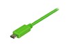 StarTech.com (1m) Mobile Charge Sync USB to Slim Micro USB Cable for Smartphones and Tablets (Green) - A to Micro B 