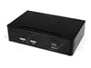 StarTech.com 2-Port High Resolution USB DVI Dual Link KVM Switch with Audio