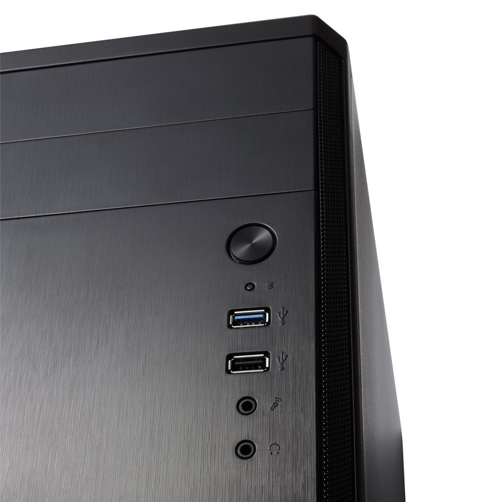 Fractal Design Core 1100 Mid Tower Case - Black - FD-CA-CORE-1100-BL | CCL
