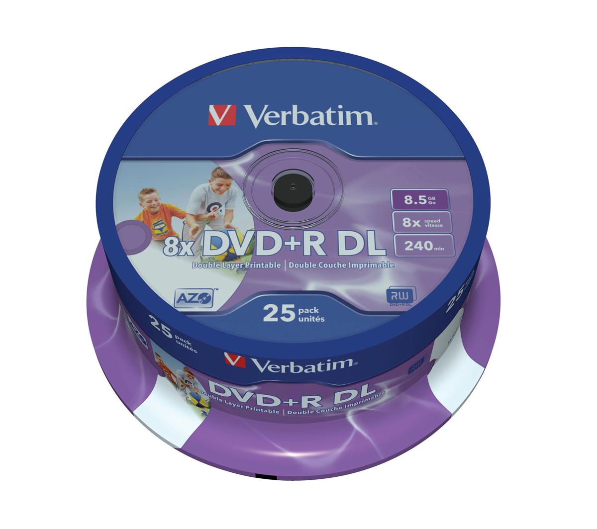 Verbatim DVD+R 8x Dual Layer Print - CCL Computers