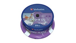 Verbatim DVD+R 8x Dual Layer Print