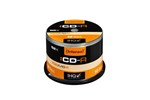Intenso (700MB) 52x CD-R in Cakebox (Black/Orange) Pack of 50 Discs