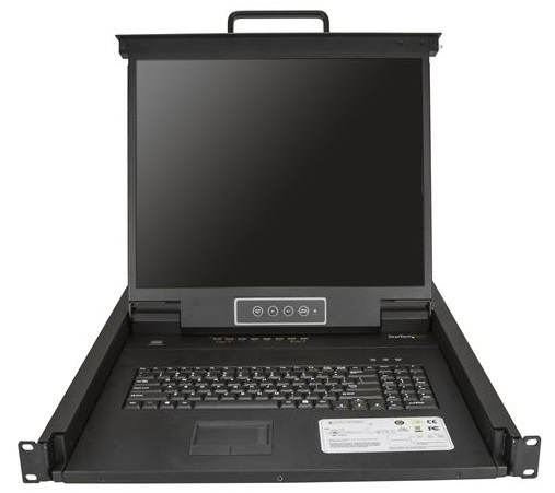 StarTech.com 1U (19 inch) Rack Mount 8-Port KVM Console - RKCONS1908K | CCL