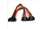 StarTech (6 inch) Latching SATA Power Y Splitter Cable Adapter
