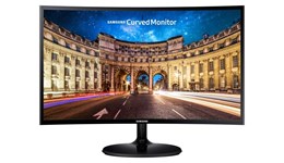 Samsung C24F390FHU 24 inch Curved Monitor - Full HD 1080p, 4ms Response, HDMI