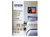 Epson Premium (A4) 255g/m2 Glossy Photo Paper (White) 1 Pack of 15 Sheets