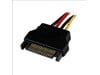 StarTech.com (12 inch) SATA to Molex LP4 Power Cable Adaptor - F/M
