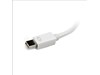 StarTech.com Mini DisplayPort to VGA / DVI / HDMI Adaptor - All-in-One mDP Converter For MacBook - White