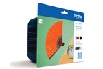 Brother LC129XLVALBP (Yield: 2,400 Pages) Black/Cyan/Magenta/Yellow Ink Cartridge