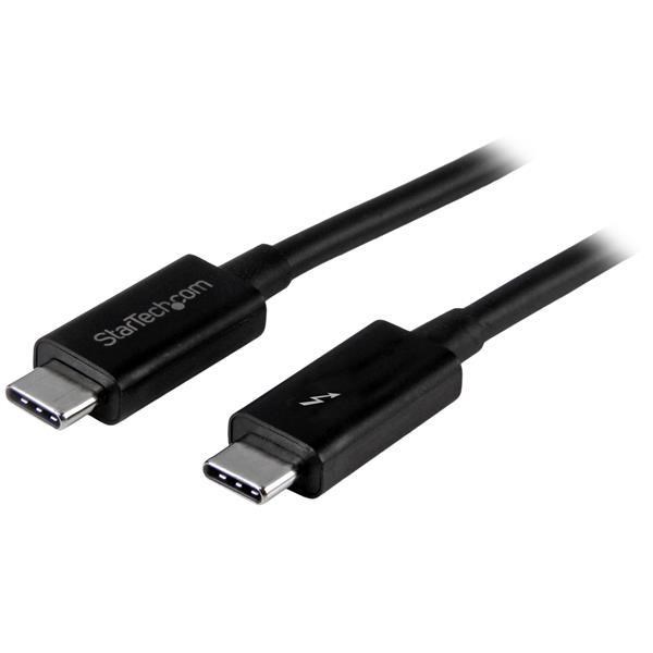 Photos - Cable (video, audio, USB) Startech.com 1M Thunderbolt 3 USB C Cable 20gbps Thunderbolt USB TBLT3MM1M 