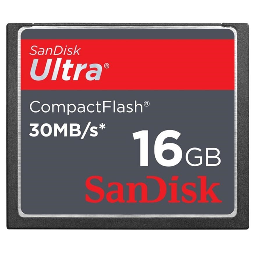Sandisk Ultra 16GB CF Card SDCFHS016GG46 CCL Computers