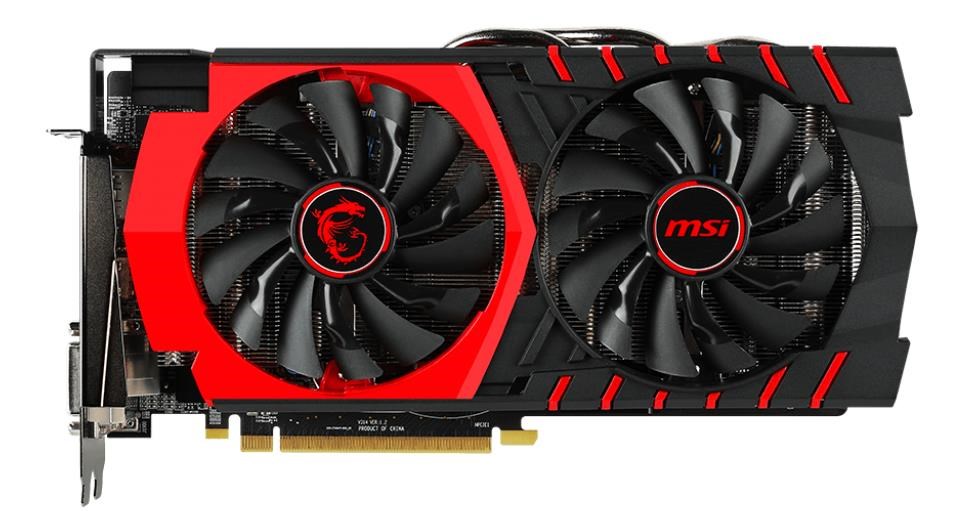 MSI Radeon R9 380 4GB Graphics Card R9 380 GAMING 4G CCL Computers