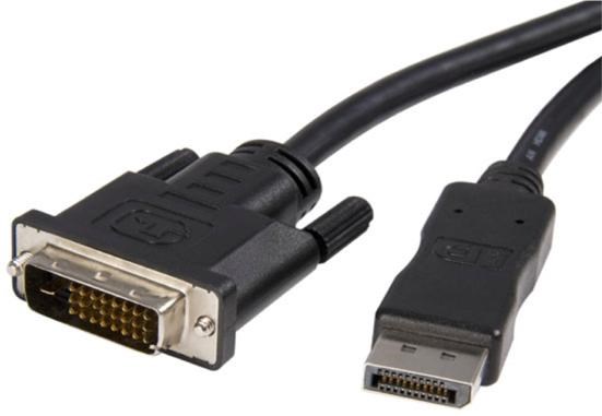 Photos - Cable (video, audio, USB) Startech.com  DisplayPort to DVI Video Converter Cable M/M DP2DVIMM (1.83m)