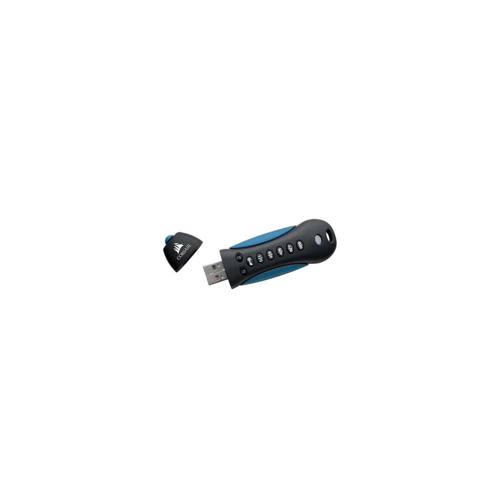 Krydderi Spil svømme Corsair Flash Padlock 3 Secure 64GB USB 3.0 Drive - CMFPLA3B-64GB | CCL