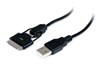 StarTech.com 0.65m Apple Dock Connector or Micro USB to USB Combo Cable for iPod / iPhone / iPad