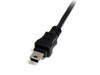 StarTech.com Mini USB Cables 2.0 - USB A To Mini B Female to Male (1 feet)