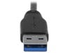 StarTech.com (1m) Slim Type-A to Micro USB 3.0 Cable - Right-Angled (Black)