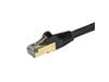 StarTech.com 0.5m CAT6A Patch Cable (Black)
