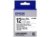 Epson LK-4WBB (12mm x 9m) Label Cartridge (Black on White) for LabelWorks Label Makers