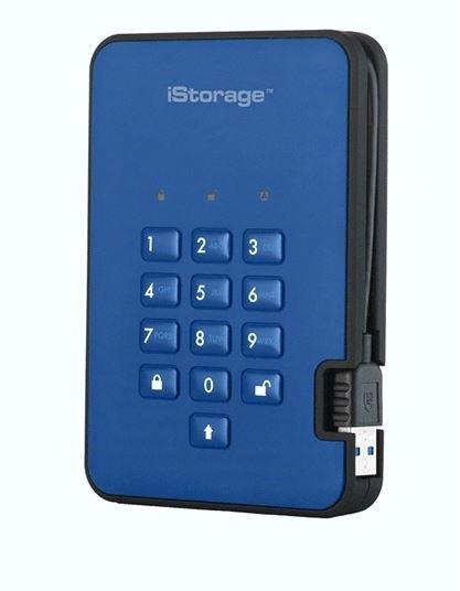 Image of 2TB iStorage diskAshur2 Desktop External Solid State Drive - USB 3.2 Gen 1