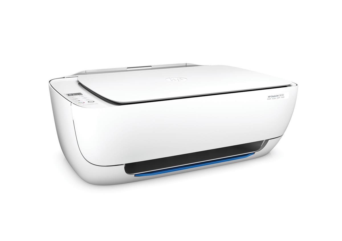 HP DeskJet 3630 (A4) Colour Inkjet AllinOne Wireless Printer K4T99B