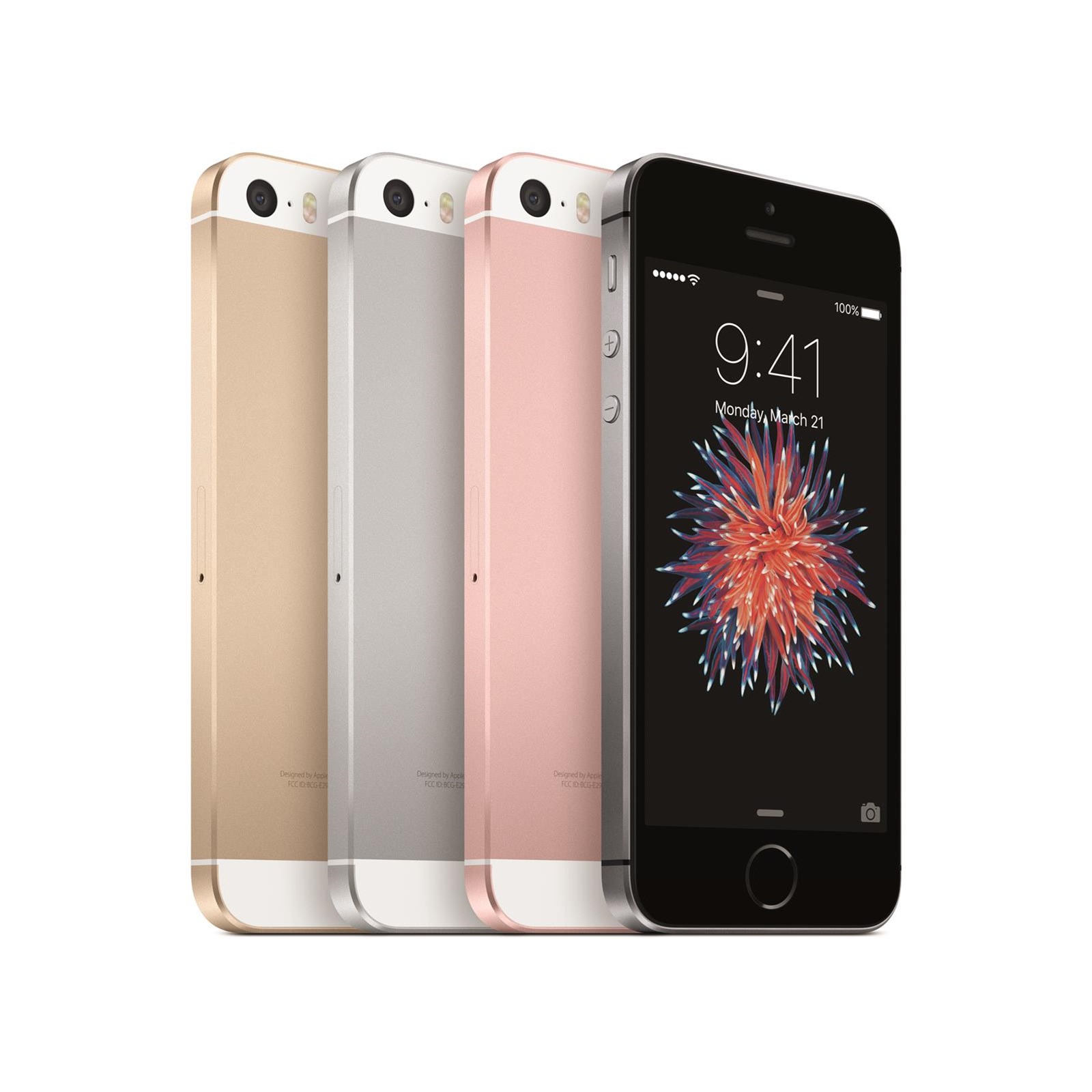 Apple iPhone SE (4 inch) 128GB 12MP Mobile Phone (Rose Gold) MP892B/A