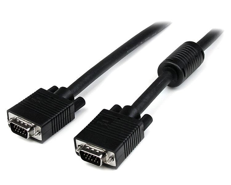 Photos - Cable (video, audio, USB) Startech.com StarTech HD15 M/M Coax High Resolution Monitor VGA Cable 5m MXTMMHQ5M 