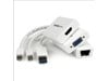 StarTech.com MDP to VGA / HDMI and USB 3.0 Gigabit Ethernet Adaptor Accessories Kit for Macbook Air