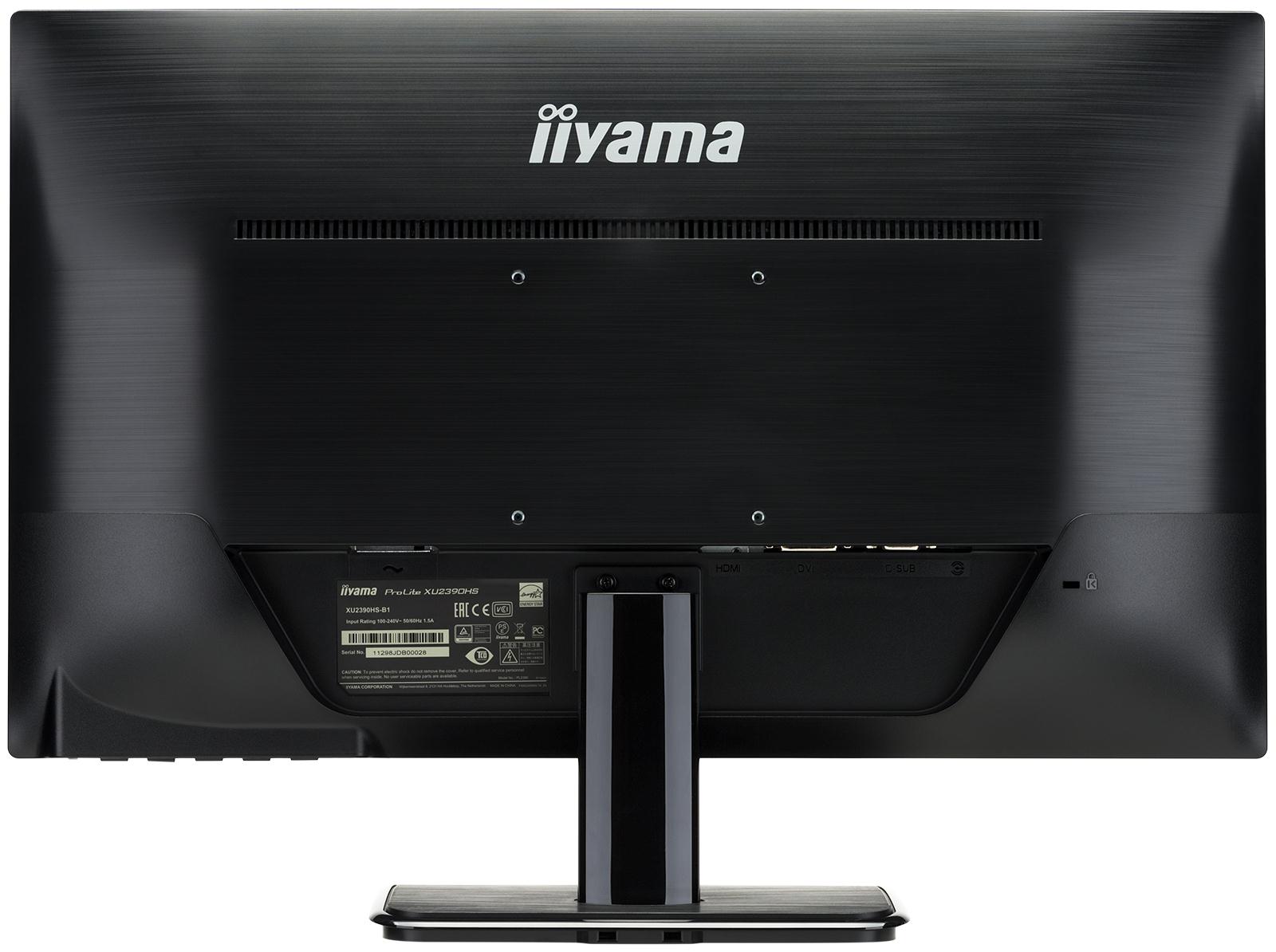 Iiyama Prolite Xu2390hs 23 Full Hd Ips Monitor Xu2390hs B1 Ccl Computers