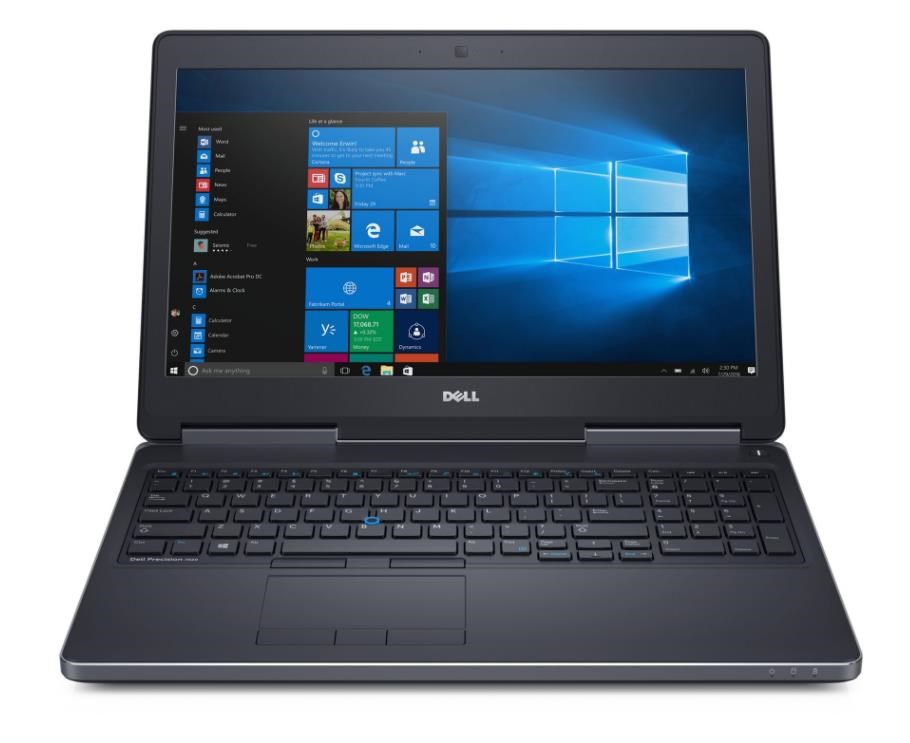 Dell Precision 7520 (15.6 inch) Mobile Workstation Xeon E3 (1545M v5) 2