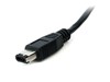 StarTech.com IEEE-1394 Firewire Cable 4-6 M/M (1.83m)