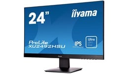 iiyama XU2492HSU 23.6 inch IPS Monitor - IPS Panel, Full HD, 5ms, Speakers, HDMI