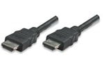 Manhattan High Speed Shielded Male To Male (10m) HDMI Cable with Ethernet Channel (Black)