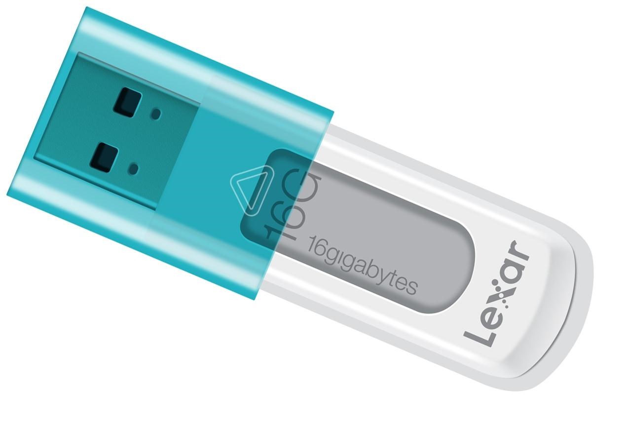 Lexar JumpDrive S50 16GB USB 2.0 Drive (Orange) LJDS5016GABEU CCL