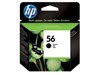 HP 56 Black InkJet Print Cartridge (Yield 520 Pages)
