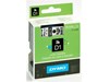 Newell D1 (24mm) Permanent Plastic Tape (Black on White) for Dymo Label Point and Label Manager Printers