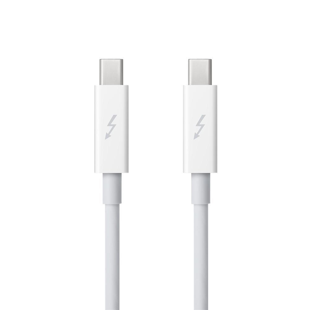 Photos - Cable (video, audio, USB) Apple (0.5m) Thunderbolt Cable  MD862ZM/A (White)
