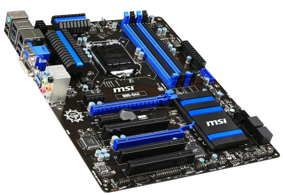 MSI B85G43 Intel Socket 1150 Motherboard B85G43 CCL Computers