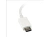 StarTech.com (5 inch) Micro USB to USB OTG Host Adaptor M/F (White)