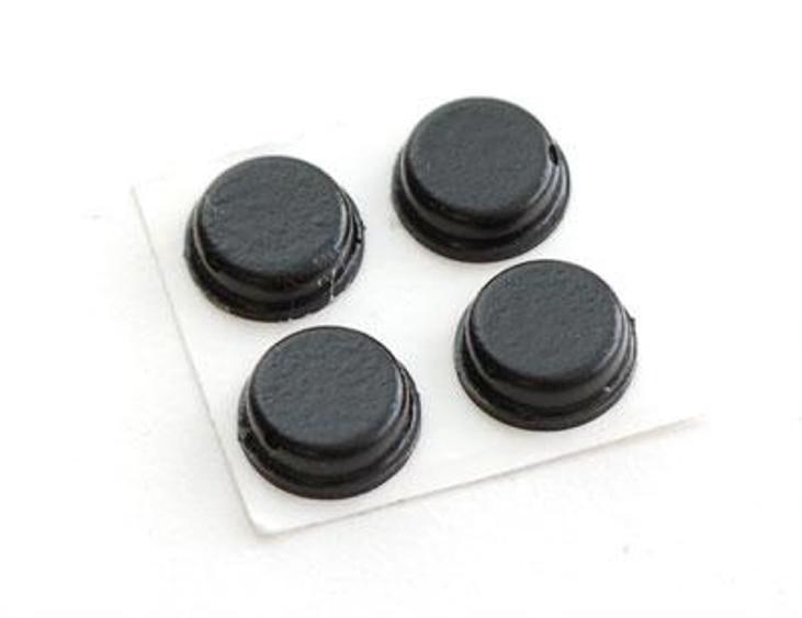SelfAdhesive Rubber feet for PC Cases (4 Pack