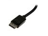 StarTech.com DisplayPort to VGA / DVI / HDMI Adaptor 3-in-1 DisplayPort Converter (Black)