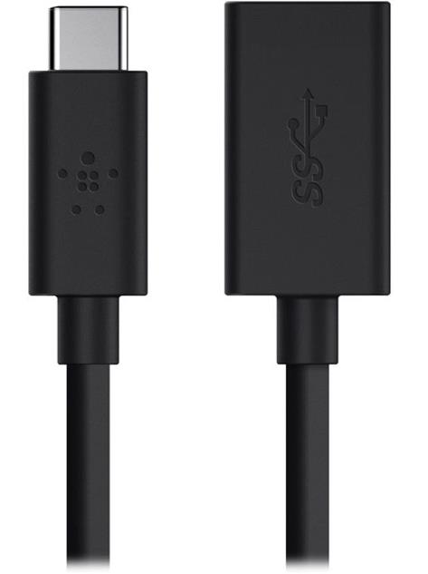 Belkin USB-C to USB-A Adaptor F2CU036BTBLK CCL