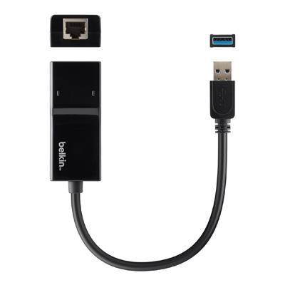 Photos - Cable (video, audio, USB) Belkin USB 3.0 Gigabit Ethernet Adaptor B2B048 