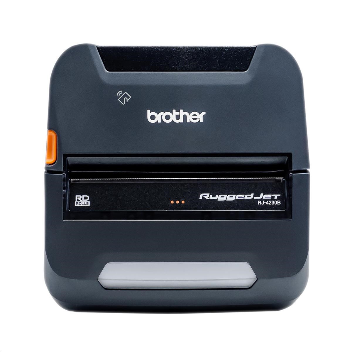 Photos - Other for Computer Brother RuggedJet RJ-4230BL  Mobile Thermal Printer with RJ4230BZ1 (104mm)