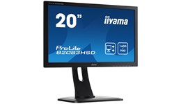 iiyama Prolite B2083HSD-B1 19.5 inch Monitor - 1600 x 900, 5ms, Speakers, DVI