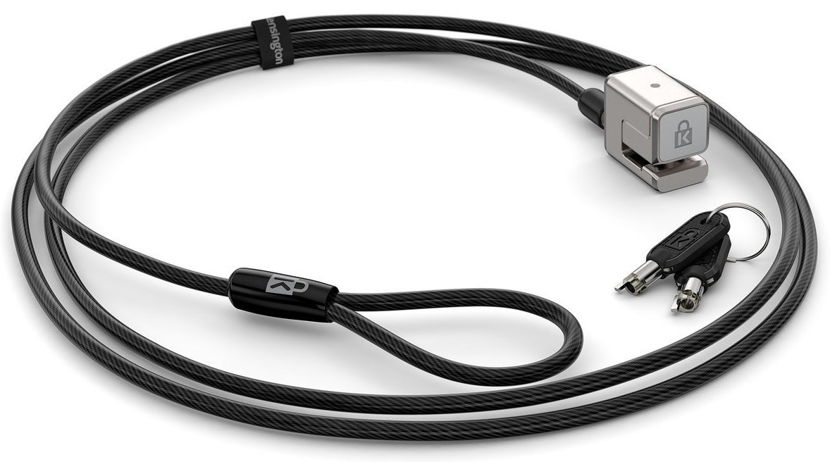 Kensington Keyed Cable Lock (Black) for Microsoft Surface Pro Tablets