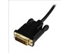 StarTech.com (3 feet) Mini DisplayPort to DVI Active Adaptor Converter Cable - Mini DisplayPort to DVI 1920x1200 - Black
